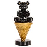 Deco object Harly (Black/gold) van Richmond Interiors – Luxe comfort op maat van PureWonen. Vraag naar de beste prijs.