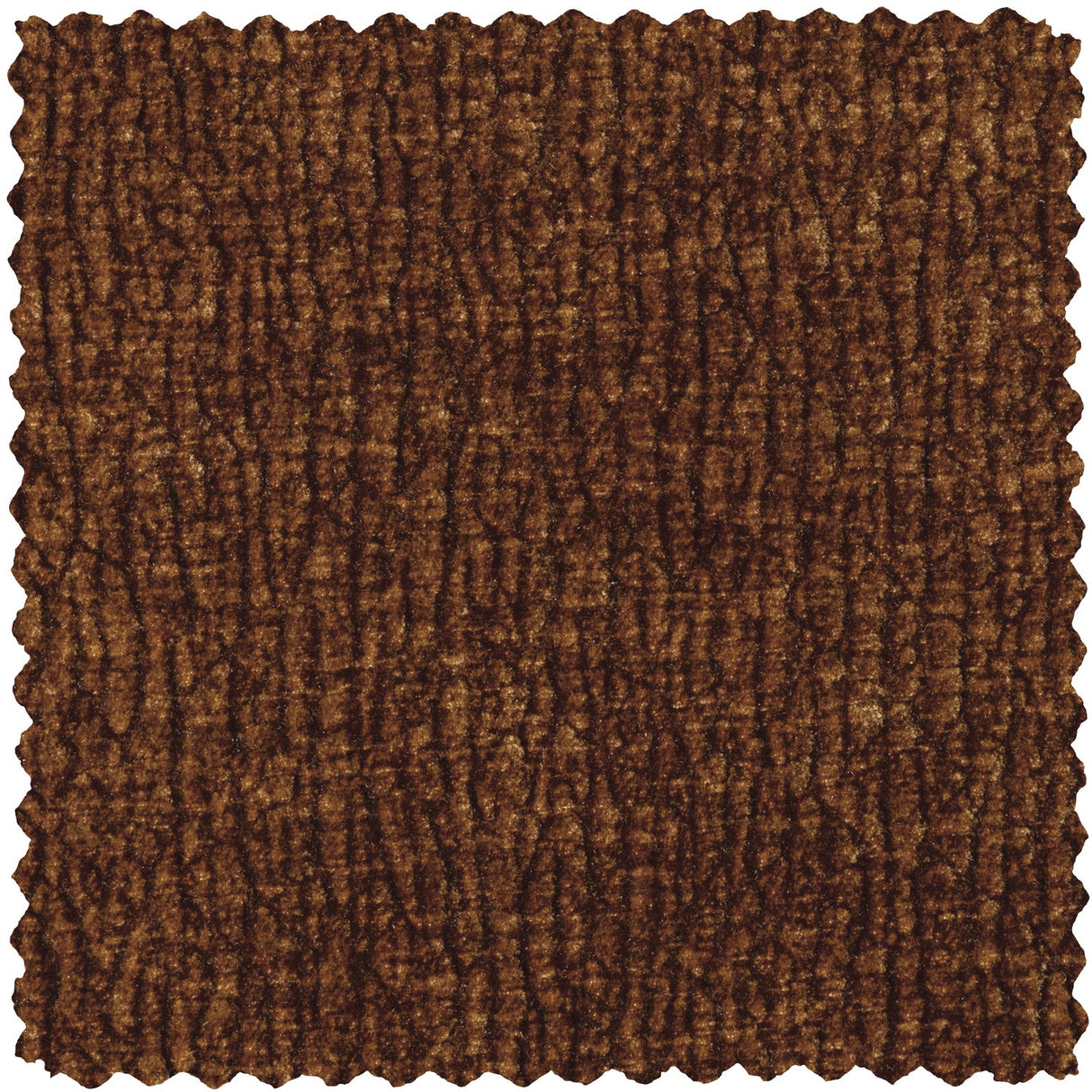 Baggy Hoekelement 3 D Chenille Middenbruin