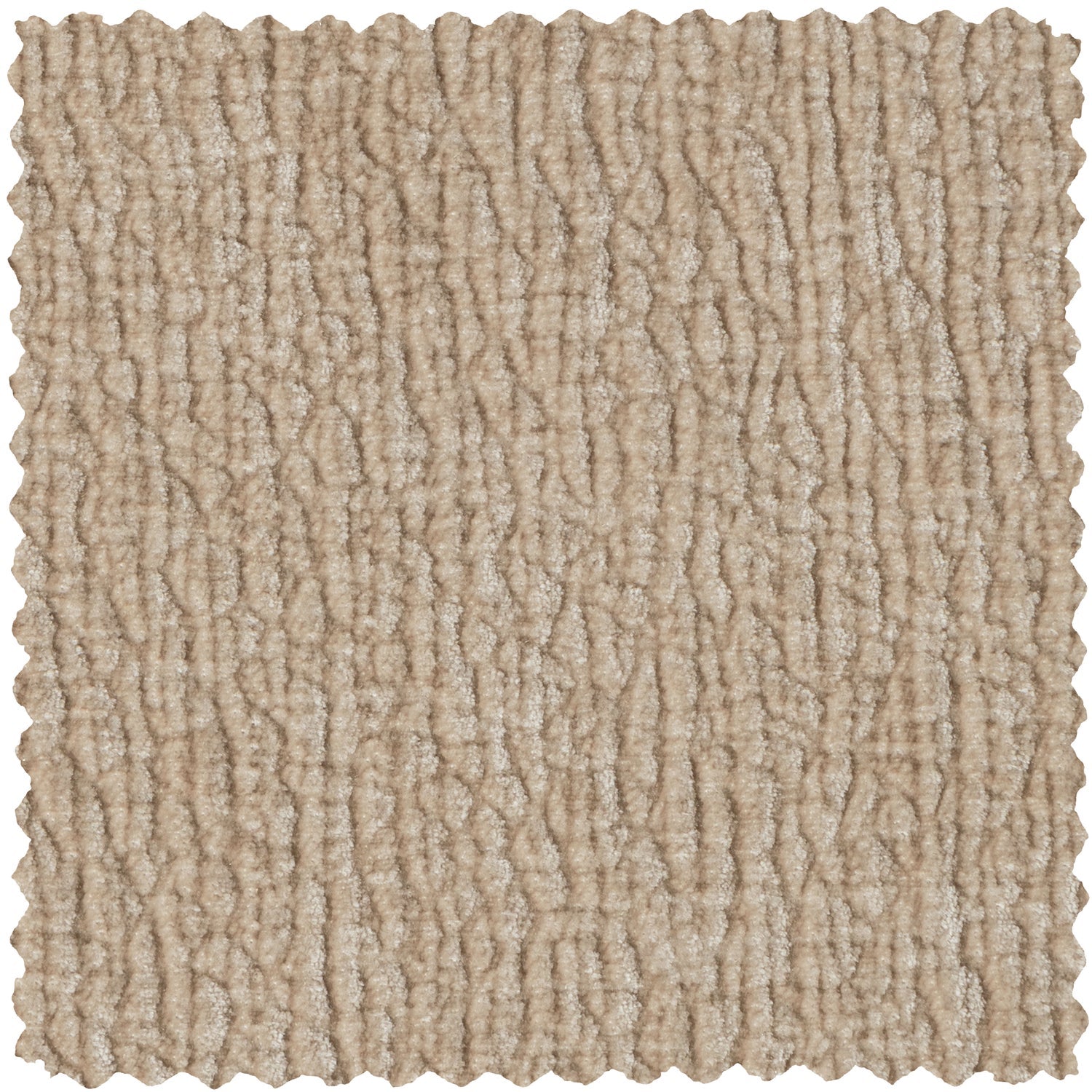 Baggy Hoekelement 3 D Chenille Zand