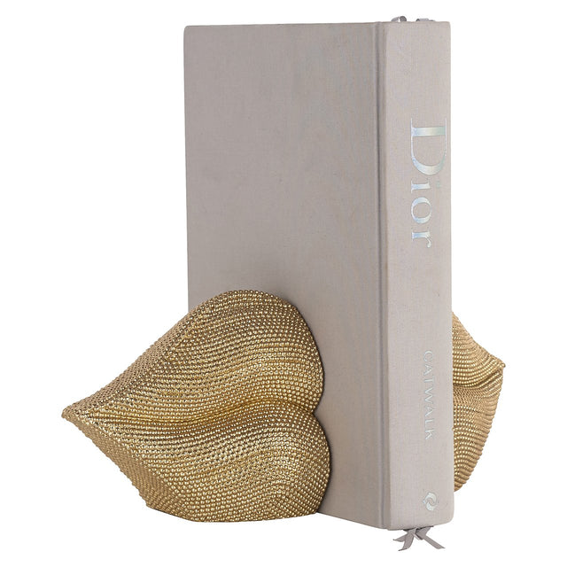 Boekenstandaard Kiss goud (Gold) van Richmond Interiors – Luxe comfort op maat van PureWonen. Vraag naar de beste prijs.
