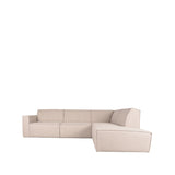 LABEL51 Hoekbank Kay - Naturel - Boucle - Rechts van LABEL51 – Luxe comfort op maat van PureWonen. Vraag naar de beste prijs.