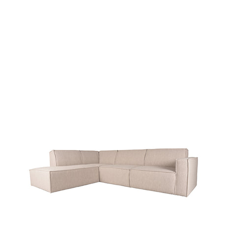 LABEL51 Hoekbank Kay - Naturel - Boucle - Links van LABEL51 – Luxe comfort op maat van PureWonen. Vraag naar de beste prijs.