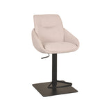 LABEL51 Barkruk Beauty - Naturel - Boucle - Gaslift van LABEL51 – Luxe comfort op maat van PureWonen. Vraag naar de beste prijs.