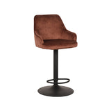 LABEL51 Barkruk Fender - Rust - Velours - Gaslift van LABEL51 - laagste prijs offerte van PureWonen