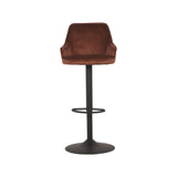 LABEL51 Barkruk Fender - Rust - Velours - Gaslift van LABEL51 - laagste prijs offerte van PureWonen