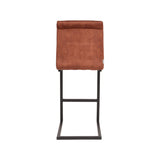 LABEL51 Barkruk Milo - Rust - Velours - Zithoogte 65 van LABEL51 – Luxe comfort op maat van PureWonen. Vraag naar de beste prijs.
