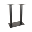 LABEL51 Bartafel Tafelpoot Dubbel - Zwart - Metaal - Dubbel - 92 cm van LABEL51 - laagste prijs offerte van PureWonen