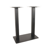 LABEL51 Bartafel Tafelpoot Dubbel - Zwart - Metaal - Dubbel - 92 cm van LABEL51 - laagste prijs offerte van PureWonen