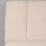 LABEL51 Eetkamerbank Modula - Naturel - Boucle - 2-Zits van LABEL51 – Luxe comfort op maat van PureWonen. Vraag naar de beste prijs.