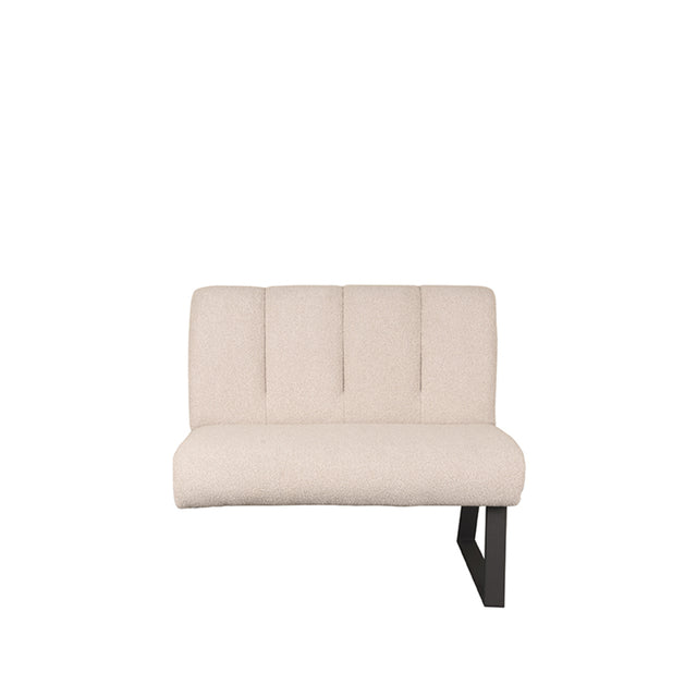 LABEL51 Eetkamerbank Modula - Naturel - Boucle - 2-Zits van LABEL51 – Luxe comfort op maat van PureWonen. Vraag naar de beste prijs.