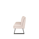 LABEL51 Eetkamerbank Modula - Naturel - Boucle - 2-Zits van LABEL51 – Luxe comfort op maat van PureWonen. Vraag naar de beste prijs.