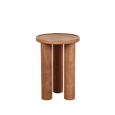 LABEL51 Bijzettafel Elly - Nature - Mangohout - 42 cm van LABEL51 – Luxe comfort op maat van PureWonen. Vraag naar de beste prijs.