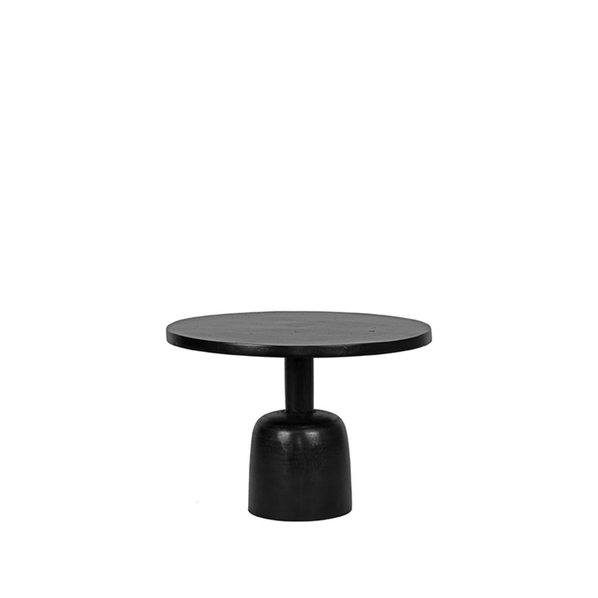 LABEL51 Bijzettafel Wink - Zwart - Metaal - 50 cm van LABEL51 - laagste prijs offerte van PureWonen