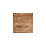 LABEL51 Eetkamertafel Tafelblad Straight Edge - Rough - Mangohout - 70 cm Straight van LABEL51 – Luxe comfort op maat van PureWonen. Vraag naar de beste prijs.
