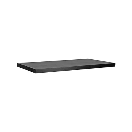 LABEL51 Eetkamertafel Tafelblad Straight Edge - Zwart - Mangohout - 120 cm Straight van LABEL51 - laagste prijs offerte van PureWonen