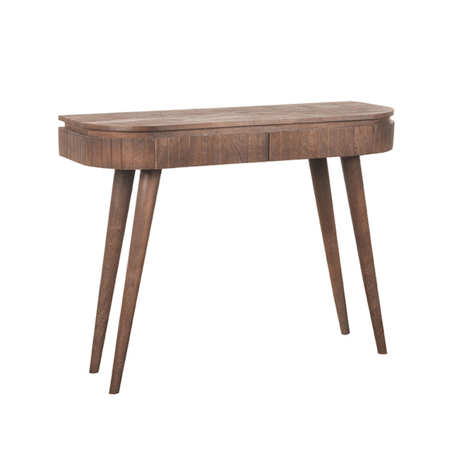 LABEL51 Bureau Nils - Espresso - Mangohout - 100 cm van LABEL51 – Luxe comfort op maat van PureWonen. Vraag naar de beste prijs.
