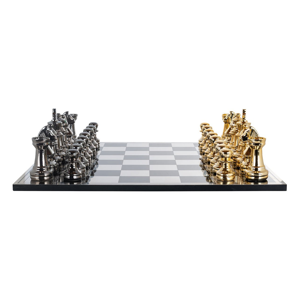 Schaakbord Saray (Black/gold) van Richmond Interiors – Luxe comfort op maat van PureWonen. Vraag naar de beste prijs.