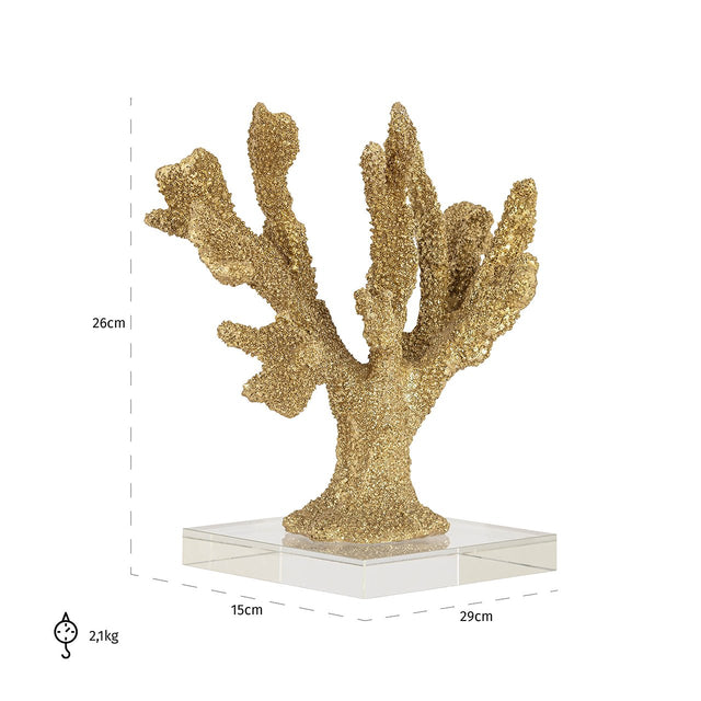 Faux koraal Mette (Gold) van Richmond Interiors – Luxe comfort op maat van PureWonen. Vraag naar de beste prijs.