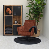 LABEL51 Fauteuil Toby - Rust - Velours van LABEL51 – Luxe comfort op maat van PureWonen. Vraag naar de beste prijs.
