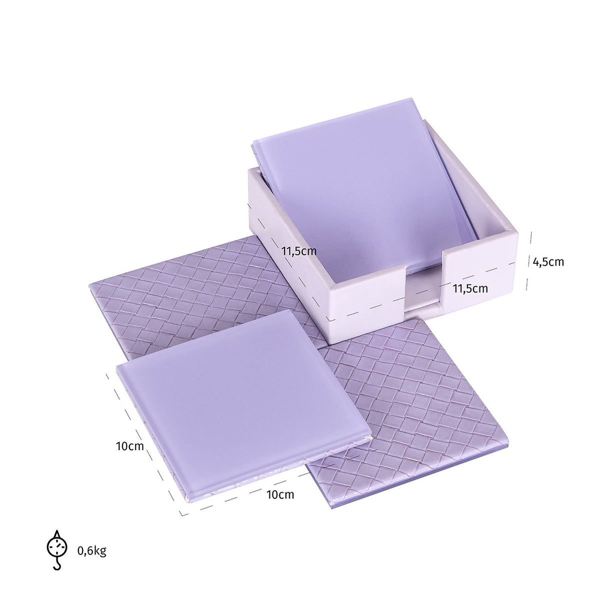 Onderzetter Jadie (Purple) van Richmond Interiors – Luxe comfort op maat van PureWonen. Vraag naar de beste prijs.