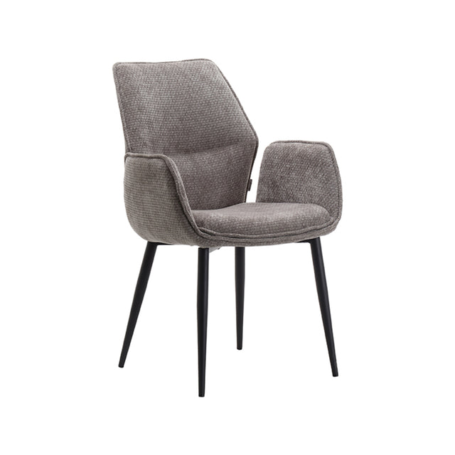 LABEL51 Eetkamerstoel Morris - Stone - Elite van LABEL51 – Luxe comfort op maat van PureWonen. Vraag naar de beste prijs.