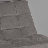 LABEL51 Fauteuil Alvar - Antraciet - Cosmo - Incl. Hocker van LABEL51 – Luxe comfort op maat van PureWonen. Vraag naar de beste prijs.