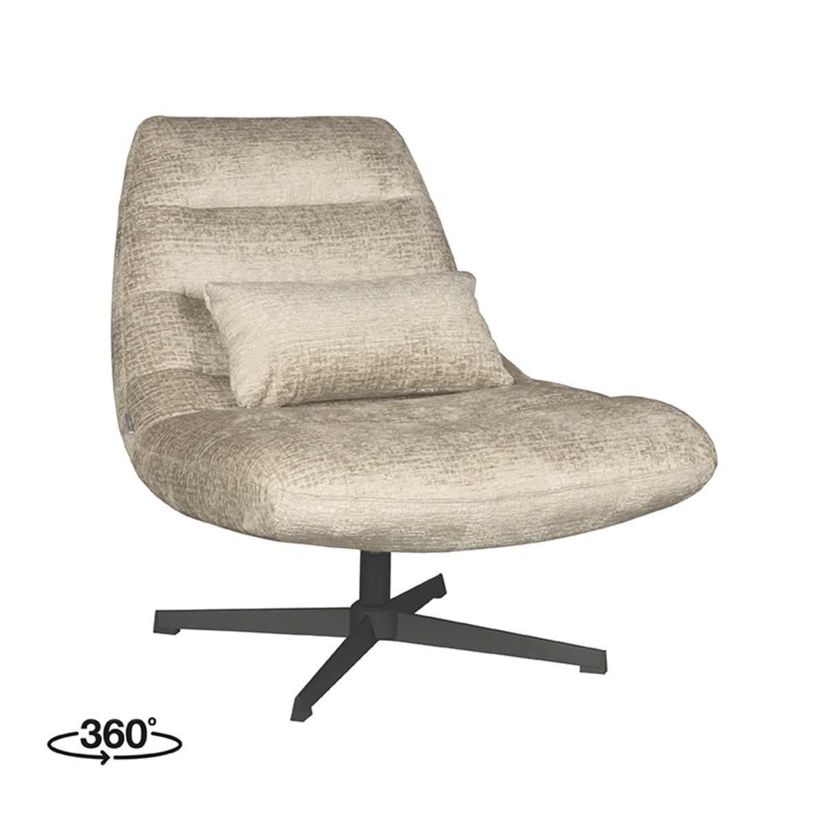 LABEL51 Fauteuil Nox - Beige - Elegance van LABEL51 - laagste prijs offerte van PureWonen