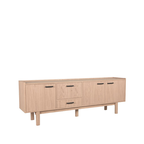 LABEL51 Dressoir Cali - Naturel - Eiken - Dressoir van LABEL51 – Luxe comfort op maat van PureWonen. Vraag naar de beste prijs.