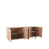 LABEL51 Dressoir Jule - Naturel - Eiken - Dressoir van LABEL51 – Luxe comfort op maat van PureWonen. Vraag naar de beste prijs.