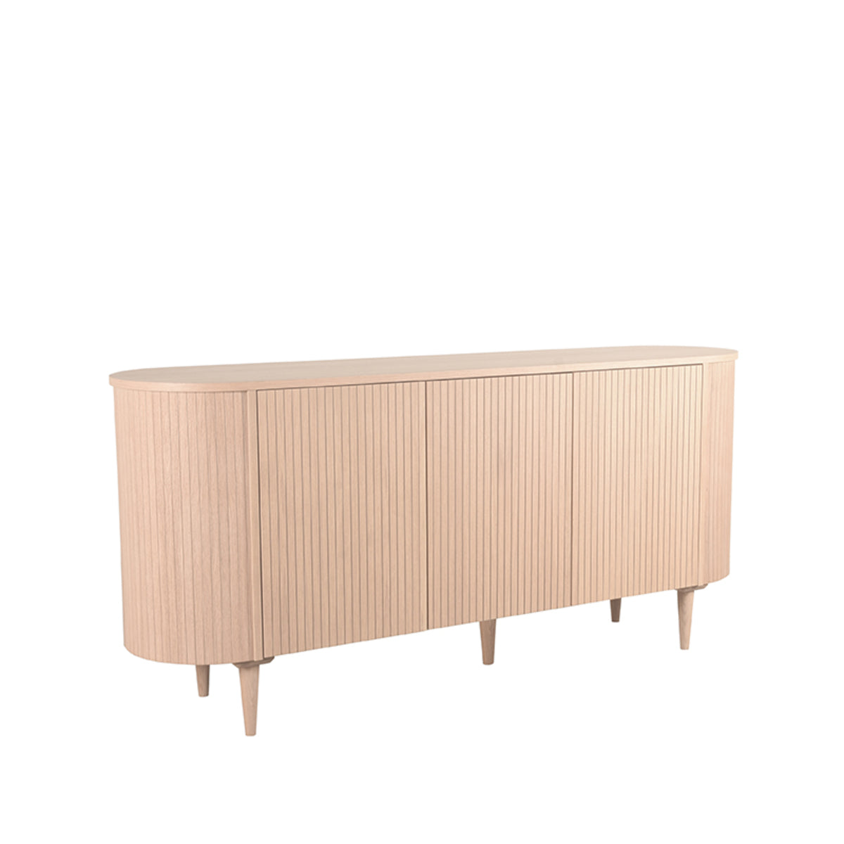 LABEL51 Dressoir Oliva - Naturel - Eiken - Dressoir 180 cm van LABEL51 – Luxe comfort op maat van PureWonen. Vraag naar de beste prijs.
