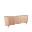 LABEL51 Dressoir Oliva - Naturel - Eiken - Dressoir 220 cm van LABEL51 – Luxe comfort op maat van PureWonen. Vraag naar de beste prijs.