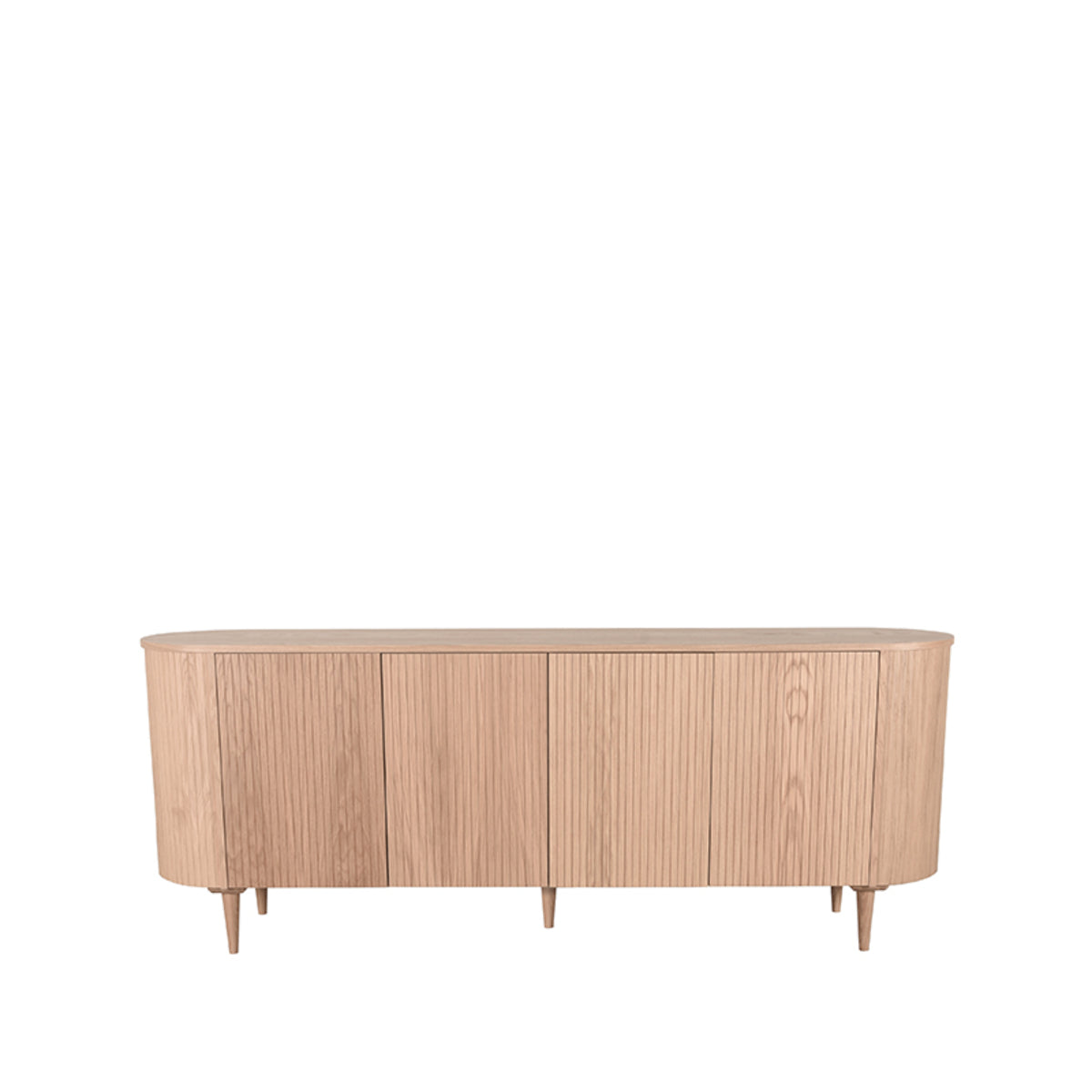 LABEL51 Dressoir Oliva - Naturel - Eiken - Dressoir 220 cm van LABEL51 – Luxe comfort op maat van PureWonen. Vraag naar de beste prijs.