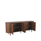LABEL51 Dressoir Oliva - Walnoot - Eiken - Dressoir 220 cm van LABEL51 – Luxe comfort op maat van PureWonen. Vraag naar de beste prijs.