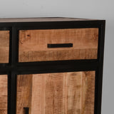 LABEL51 Dressoir Tampa - Rough - Mangohout - Dressoir van LABEL51 – Luxe comfort op maat van PureWonen. Vraag naar de beste prijs.