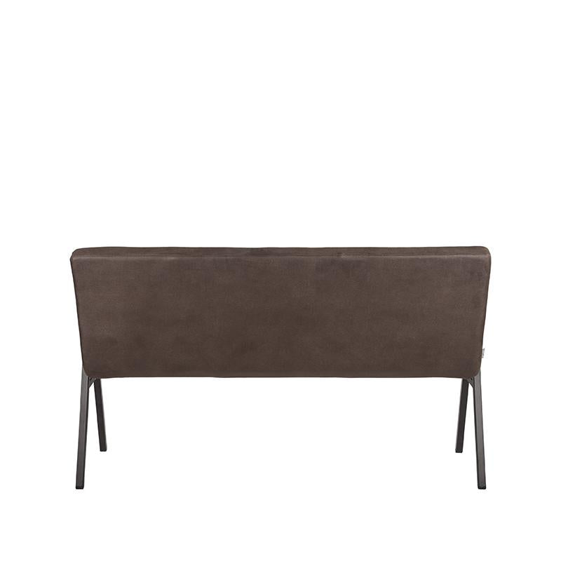 LABEL51 Eetkamerbank Matz - Antraciet - Microfiber - 145 cm van LABEL51 – Luxe comfort op maat van PureWonen. Vraag naar de beste prijs.