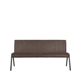 LABEL51 Eetkamerbank Matz - Antraciet - Microfiber - 175 cm van LABEL51 – Luxe comfort op maat van PureWonen. Vraag naar de beste prijs.