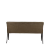 LABEL51 Eetkamerbank Matz - Army green - Microfiber - 145 cm van LABEL51 - laagste prijs offerte van PureWonen