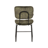 LABEL51 Eetkamerstoel Dez - Hunter - Velours van LABEL51 – Luxe comfort op maat van PureWonen. Vraag naar de beste prijs.