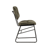 LABEL51 Eetkamerstoel Dez - Hunter - Velours van LABEL51 – Luxe comfort op maat van PureWonen. Vraag naar de beste prijs.