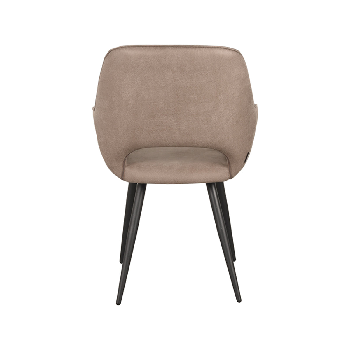 LABEL51 Eetkamerstoel Fer - Taupe - Micro Suede van LABEL51 – Luxe comfort op maat van PureWonen. Vraag naar de beste prijs.