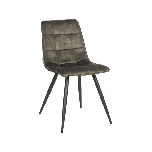 LABEL51 Eetkamerstoel Jelt - Hunter - Velours van LABEL51 - laagste prijs offerte van PureWonen