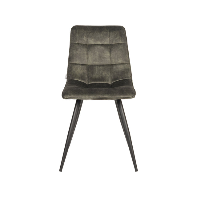 LABEL51 Eetkamerstoel Jelt - Hunter - Velours van LABEL51 - laagste prijs offerte van PureWonen