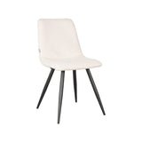 LABEL51 Eetkamerstoel Jep - Ivory - Teddy van LABEL51 – Luxe comfort op maat van PureWonen. Vraag naar de beste prijs.