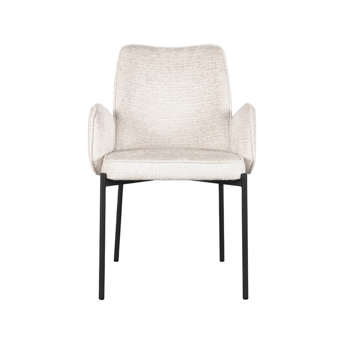 LABEL51 Eetkamerstoel Joni - Crème - Elegance van LABEL51 – Luxe comfort op maat van PureWonen. Vraag naar de beste prijs.