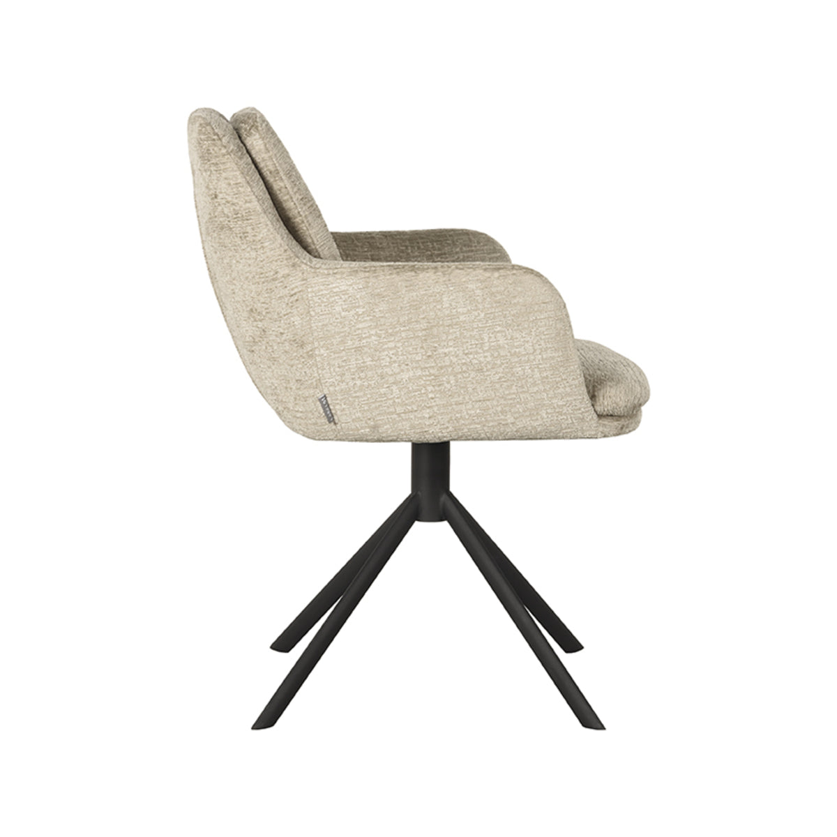 LABEL51 Eetkamerstoel Joy - Beige - Elegance van LABEL51 – Luxe comfort op maat van PureWonen. Vraag naar de beste prijs.