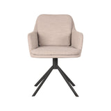 LABEL51 Eetkamerstoel Joy - Naturel - Boucle van LABEL51 - laagste prijs offerte van PureWonen