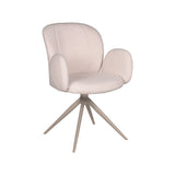 LABEL51 Eetkamerstoel Kimball - Naturel - Boucle van LABEL51 - laagste prijs offerte van PureWonen