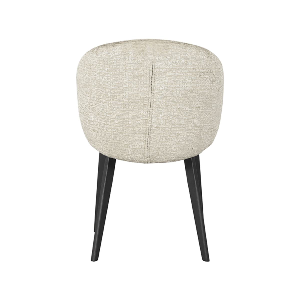 LABEL51 Eetkamerstoel Logan - Beige - Fluweel van LABEL51 - laagste prijs offerte van PureWonen