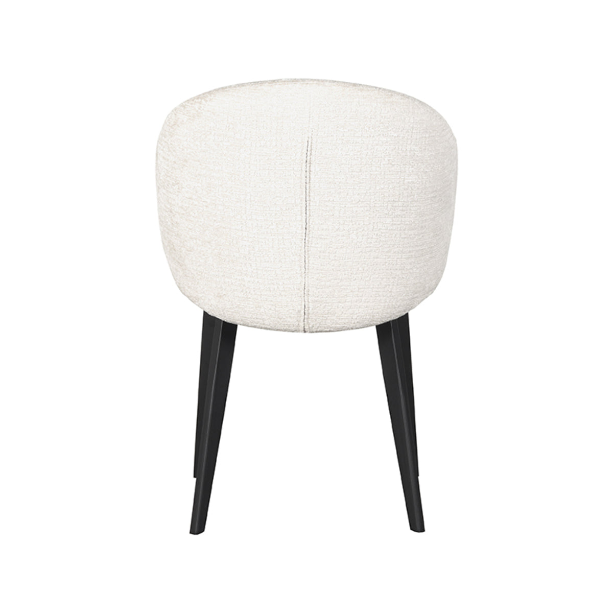 LABEL51 Eetkamerstoel Logan - Crème - Fluweel van LABEL51 – Luxe comfort op maat van PureWonen. Vraag naar de beste prijs.