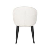 LABEL51 Eetkamerstoel Logan - Crème - Fluweel van LABEL51 – Luxe comfort op maat van PureWonen. Vraag naar de beste prijs.